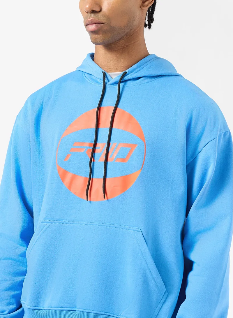 FRWD  Oversized Graphic Hoodie for Men | Best Price UAE
