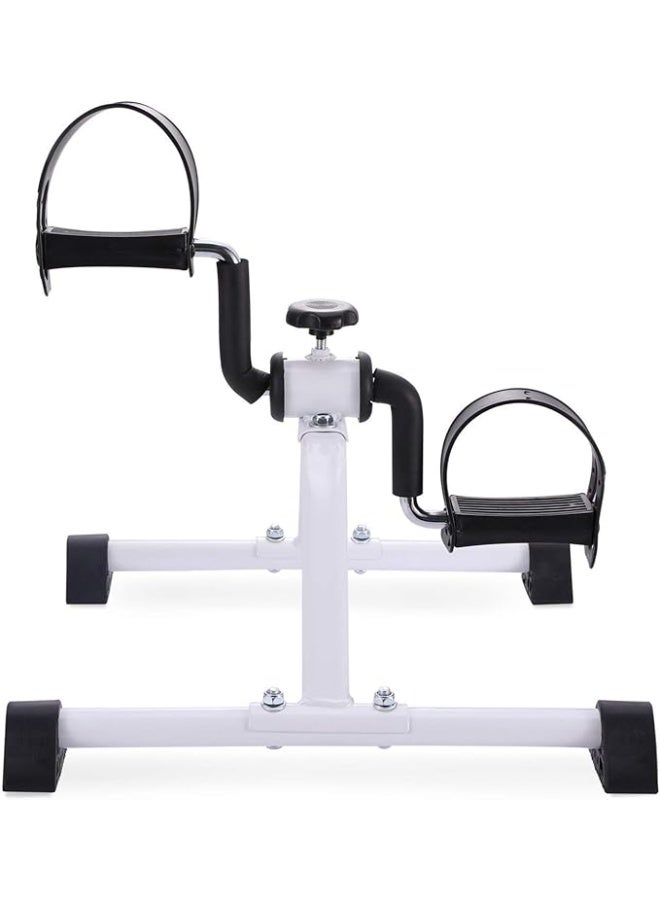 JscubeR Mini Exercise Bike Pedal Exerciser for Arms and Legs – Portable Under Desk Cycling Machine with Adjustable Resistance for Home, Office and Rehabilitation - Image 3