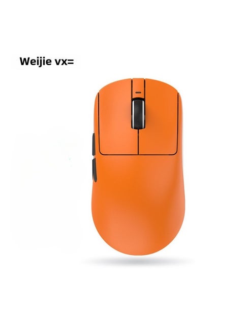 VXE Dragonfly R1 Weijie Star Flash Wireless Bluetooth Mouse Game Long Endurance Ultra-light Ergonomics-Specification:Sunset Orange Dragonfly R1 Pro Max
