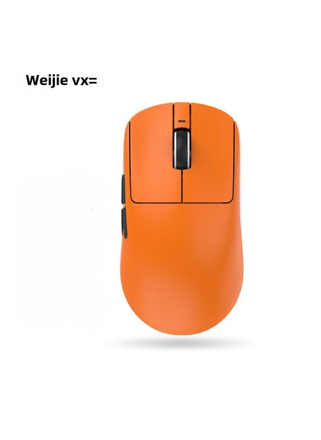 Generic - VXE Dragonfly R1 Weijie Star Flash Wireless Bluetooth Mouse Game Long Endurance Ultra-light Ergonomics-Specification:Sunset Orange Dragonfly R1 Pro Max - Image 1