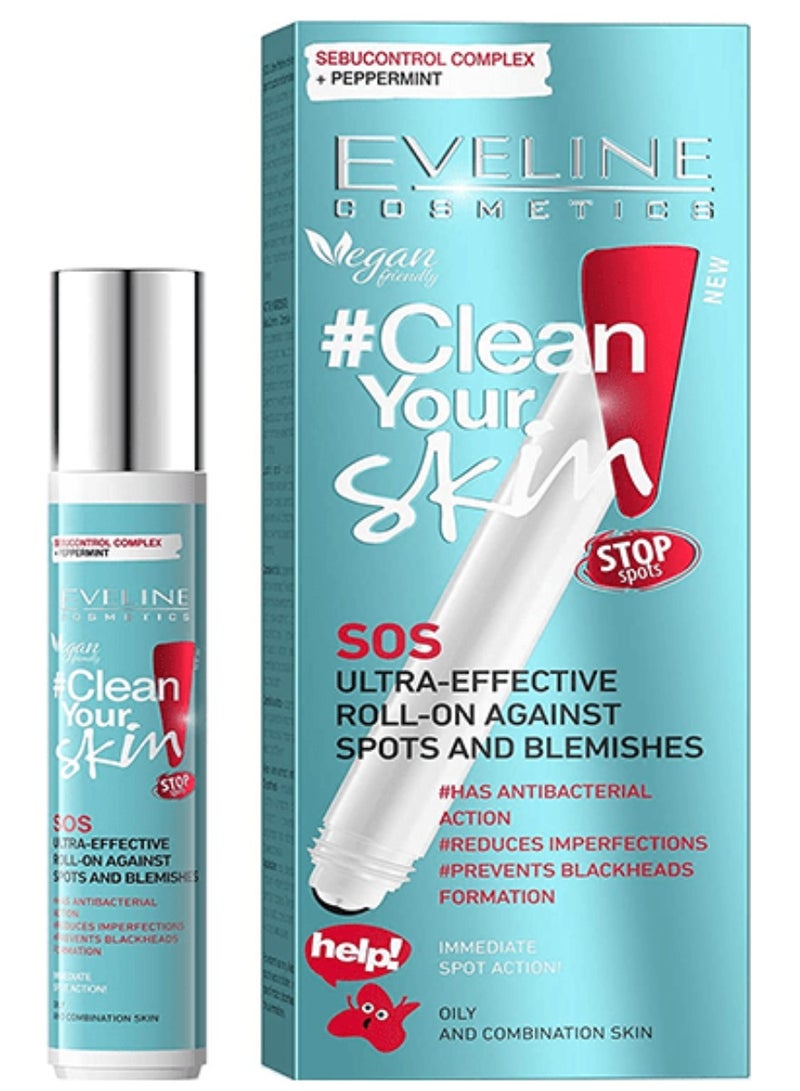 إيفيلين نظفي بشرتك  سوس فائق الفعالية باللون الأزرق 15 مل - Image 1