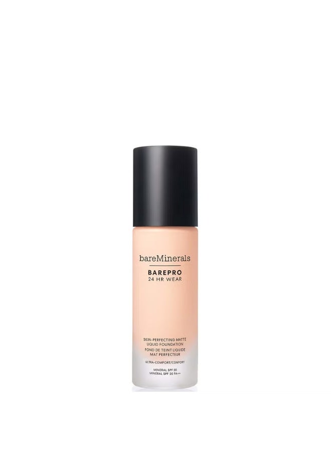 Bare Minerals Barepro 24H Wear Matte Liquid Foundation SPF20 Fair 10 Neutral 30ml - Image 1