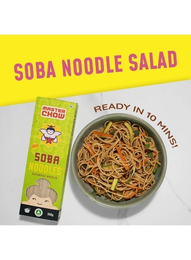 ماستر تشو نودلز سوبا الحنطة السوداء 300 جرام - Image 3