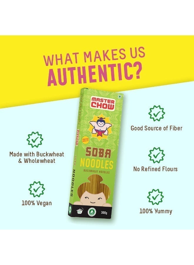 ماستر تشو نودلز سوبا الحنطة السوداء 300 جرام - Image 5