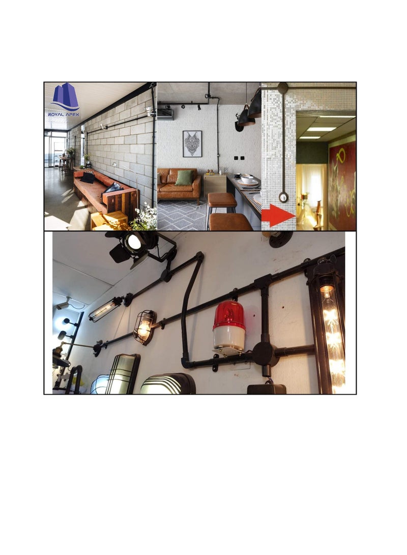 PVC Electrical Conduit Pipe & Fittings for Indoor and Outdoor Electrical Wiring and Cabling (Pack of 10) (20mm, - Image 3