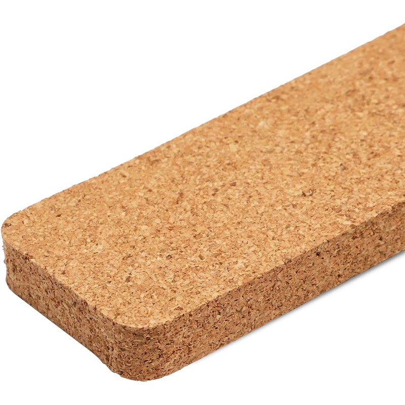 Infinite Curiosity Cork Board Strips for Walls - Easy Install Cork Strips - Borderless Bulletin Board - Photo & Note Display for Office & Classroom Decor - 11.95 x 1.5 in 6 Pack Brown - Image 5