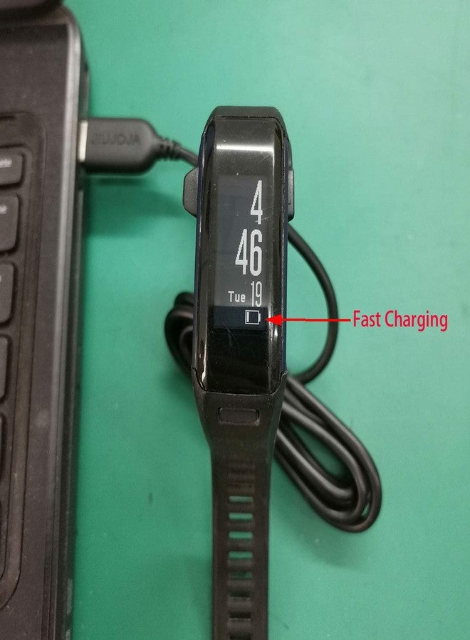 JIUJOJA 2Pack Replacement Charging Cable Cord for Garmin Vivosmart HR+/Vivosmart HR Plus/Approach X40 Smart Watch - Image 2