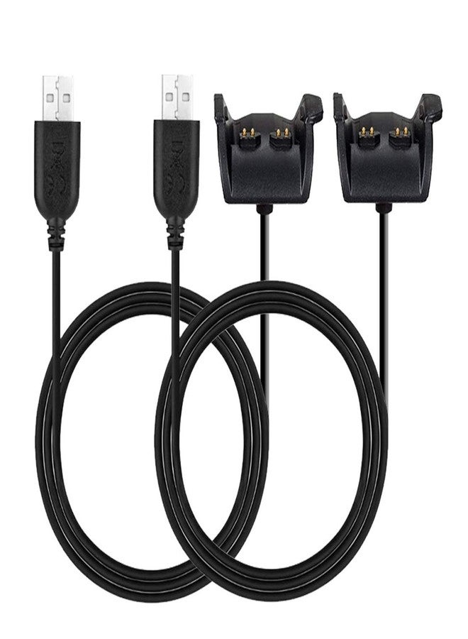 JIUJOJA 2Pack Replacement Charging Cable Cord for Garmin Vivosmart HR+/Vivosmart HR Plus/Approach X40 Smart Watch - Image 1
