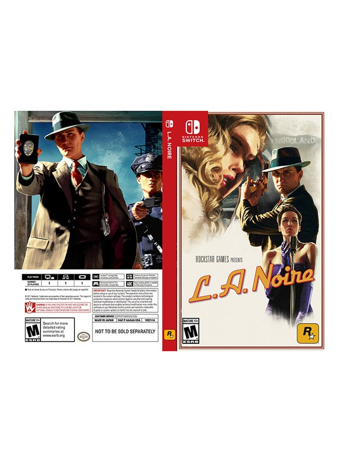روك ستار جيمز لعبة L.A Noire - مغامرات - مغامرة - nintendo_switch - Image 2