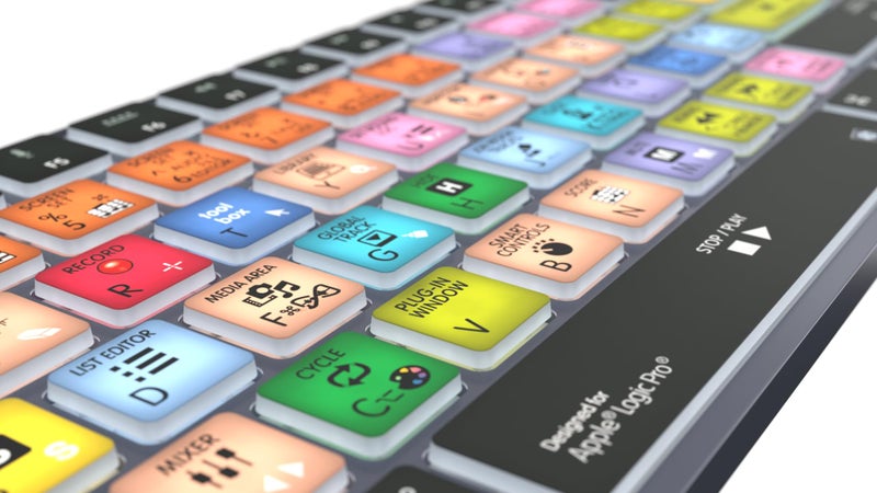 Logickeyboard Titan Wireless Backlit Keyboard for Logic Pro X - Mac - Image 5