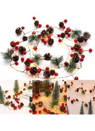 Pine cone light string