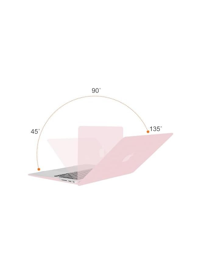 PROMASS Compatible with MacBook Air 13 inch Case Old Version 2010-2017 Release (Models: A1466 & A1369), Plastic Hard Shell Case & Keyboard Cover Skin, Rose Quartz - Image 2
