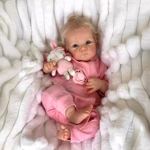 OYESY Realistic Reborn Baby Dolls Girl 18 Inch Lifelike Baby Dolls Real Life Newborn Baby Dolls That Look Real Realistic Toddler Doll Soft Cotton Body GiftsToys for Collection Kids Age 3 - Image 1