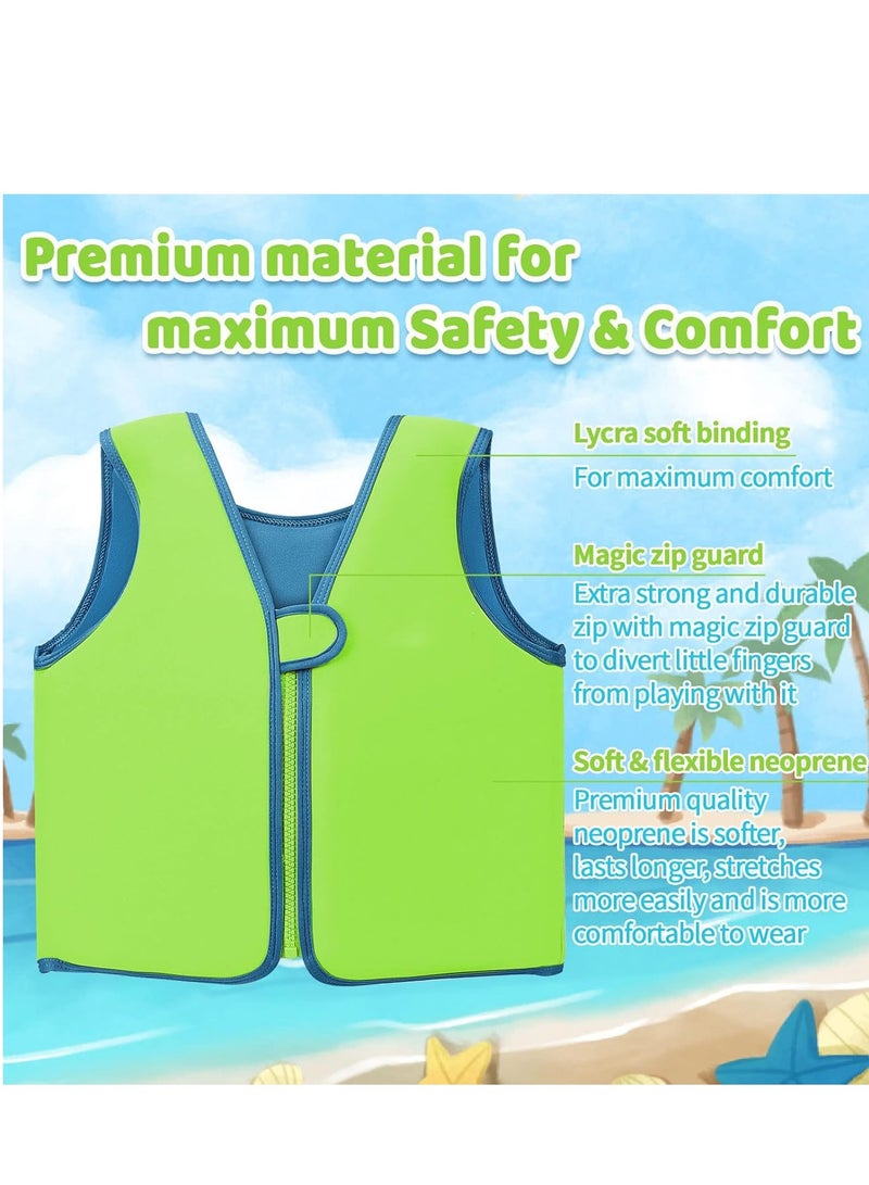 SOLARAE Kids Swim Vest Float Toddler Learn to Swim Floatation Jackets Training for Boys Girls Swimwear Flotaties Swimming Pool - Image 3