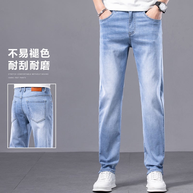 Unisex Classic Denim Jeans Loose Fit Daily Outdoor Wear - Image 3