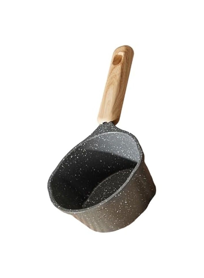 Green Tiger Small Milk Pan, Non Stick Saucepan Deep Frying Pan and Long Handle Induction Pot Cooking Pan for Induction Gas Electric Hobs - Image 3