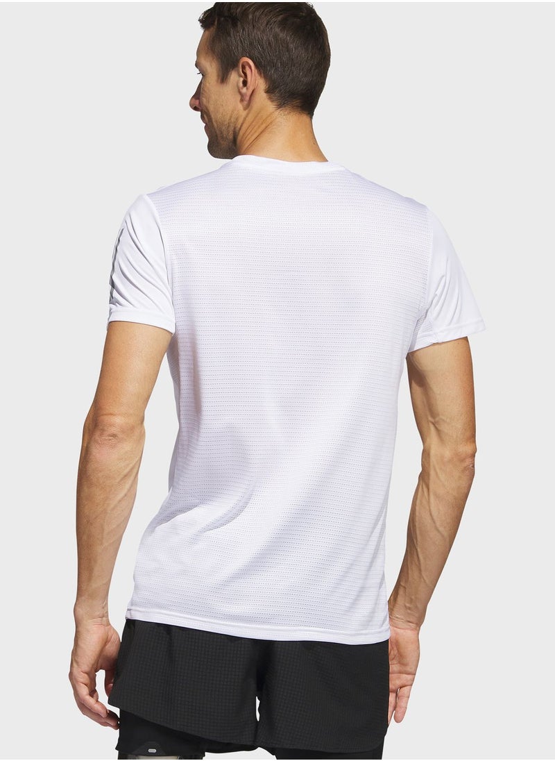 Adidas - Run For The Oceans T-Shirt - Image 1