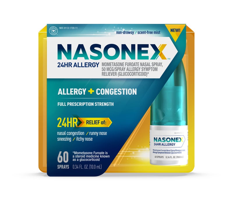 Nasonex 24Hr Allergy Nasal Spray - 60 Spray - Image 1