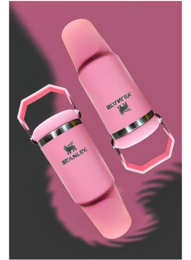 Stanley Limited Edition 30oz Stainless Steel Travel Tumbler with Straw | Leakproof Flow-Style Lid | Double Wall Vacuum Insulated | BPA Free & Dishwasher Safe | Keeps Beverages Hot for 16 Hours, Cold for 24 | Slim Base Fits Car Cup Holders | Ergonomic Handle for On-the-Go Use - Image 3