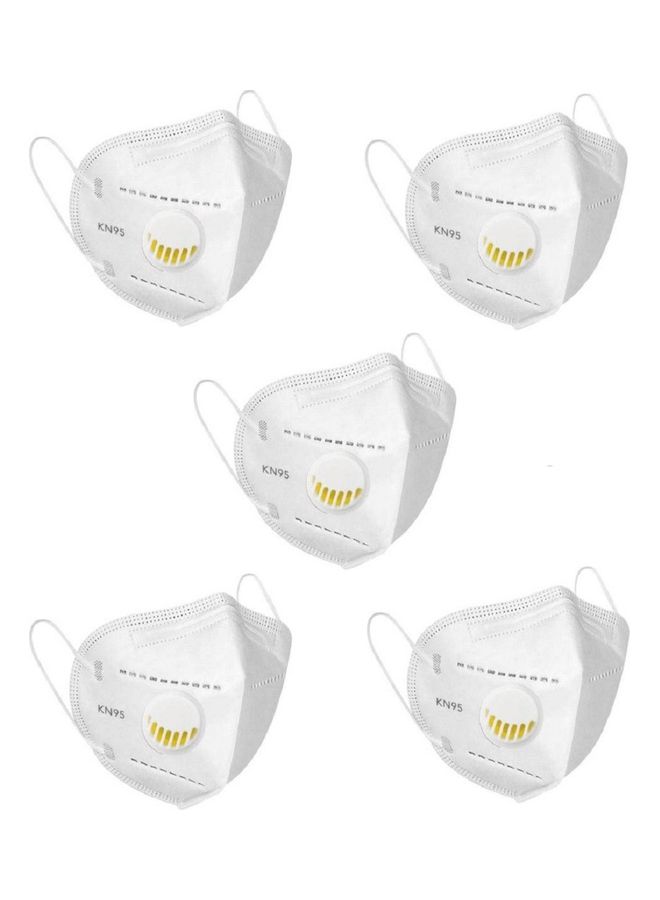 NIBEMINENT Pack Of 5 Kn95 Reusable Face Mask