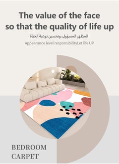 HQ-GAMING Baby Play Mat, 140 * 200CM Baby Crawling Mat, Large Foldable Extra Thick Kids Mat, Non-Slip Children's Bedroom Rug, Crystal Velvet Baby Mats, Play Area Rug Playmats for Floor Play  - Image 2