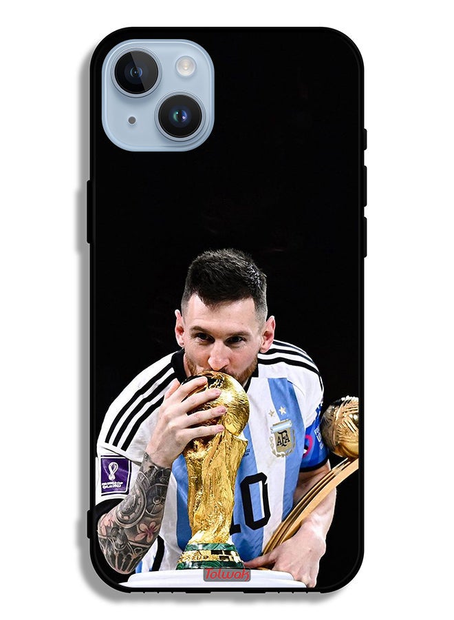 Tolwak حافظة حماية آبل آيفون 14 بلس ميسي - Image 2