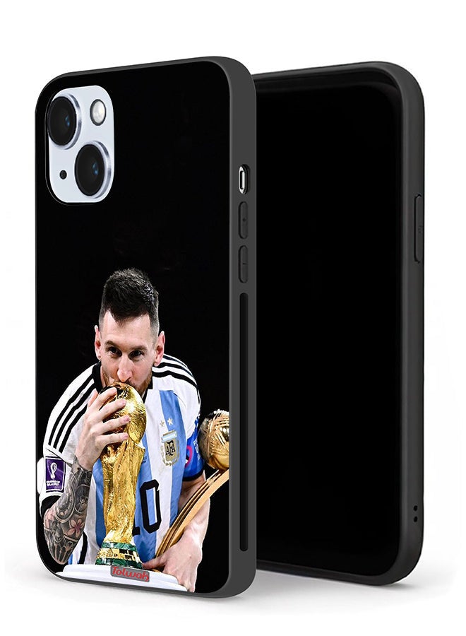 Tolwak حافظة حماية آبل آيفون 14 بلس ميسي - Image 1