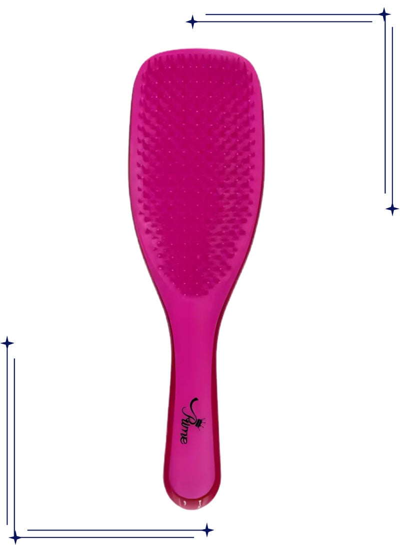 فرشاة شعر مبللة لفك تشابك الشعر، فرشاة لتصفيف الشعر وتمليسه للنساء والرجال - Image 1