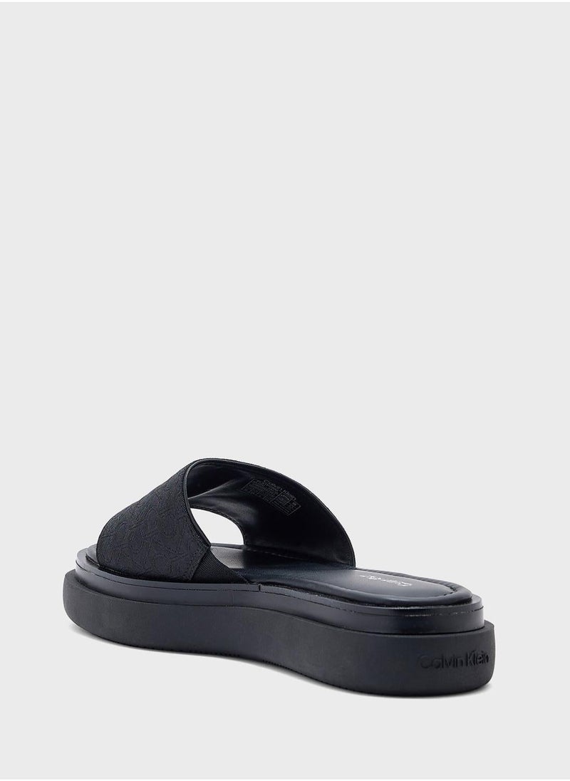 CALVIN KLEIN Causal One Strap Flip Flops  - Image 4