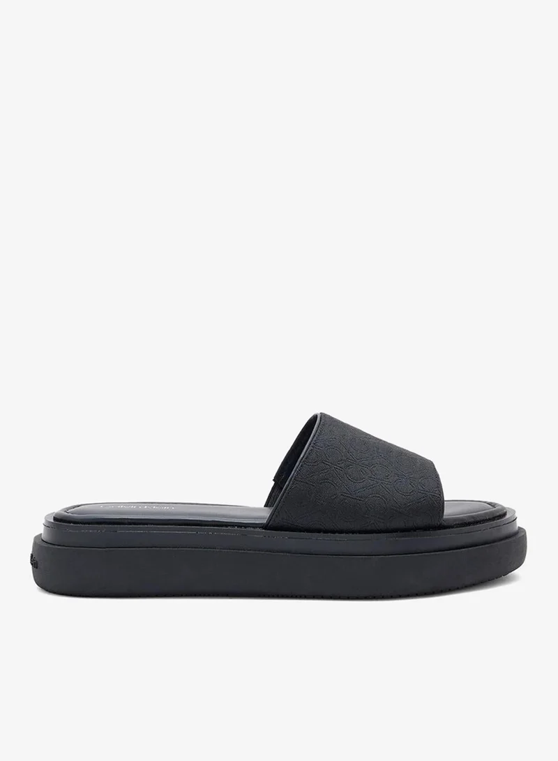 CALVIN KLEIN Causal One Strap Flip Flops