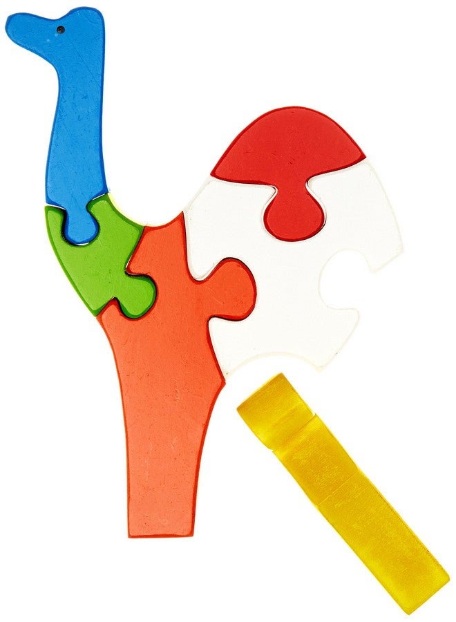 Skillofun Wooden Take Apart Puzzle Camel, Multi Color