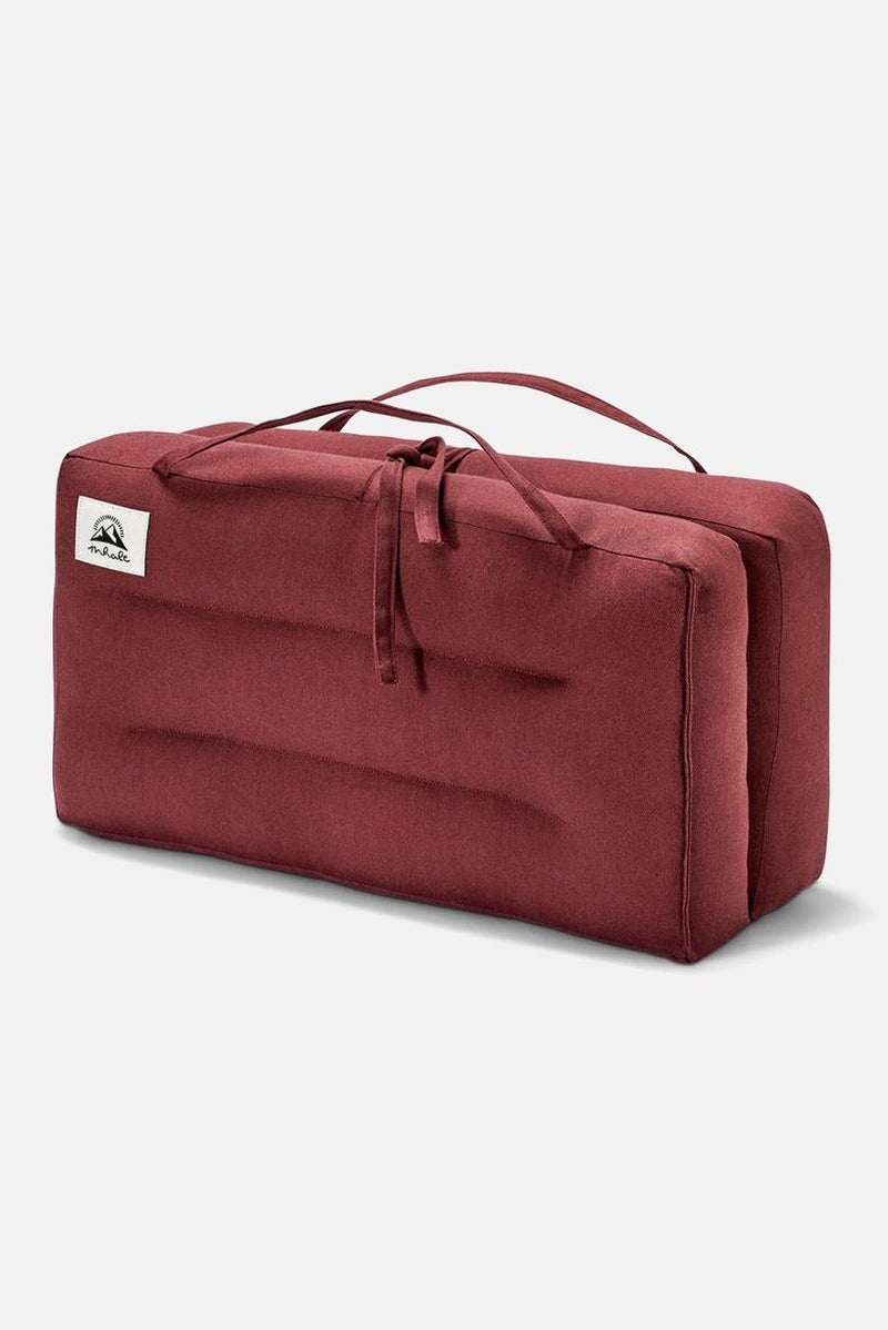 Tchibo Meditation Cushion 40 L x 40 W cm, Maroon - Image 3