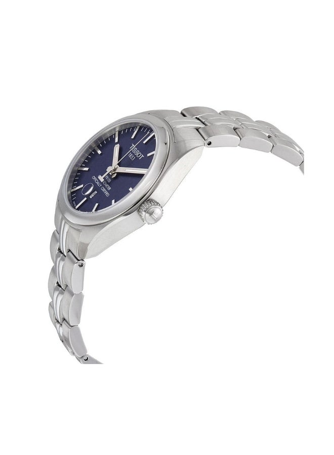 TISSOT PR 100 Blue Dial Stainless Steel Ladies Watch - Image 3