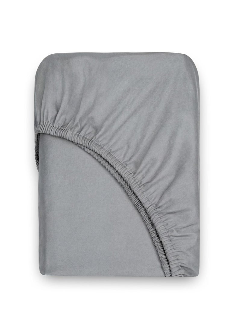 Askona Fitted Sheet 140x200 Askona Comfort Tencel Silver Hoarfrost - Image 3
