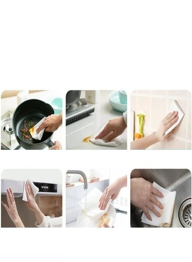 KPS 80 PCs Kitchen Cleaning Wipes | Wet Wipes For Kitchen | Towel Tissue For Pans/Bowls/Tabletop/Ceramic Tiles/Sink | Household/Kitchen Cleaning Supplies (Pack of 1,Multicolor) - Image 5