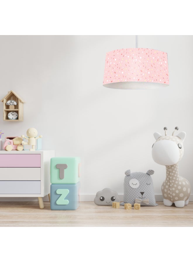 تبس هوم لمب مصباح سقف من القماش للأطفال 42 × 25 سم / بيج