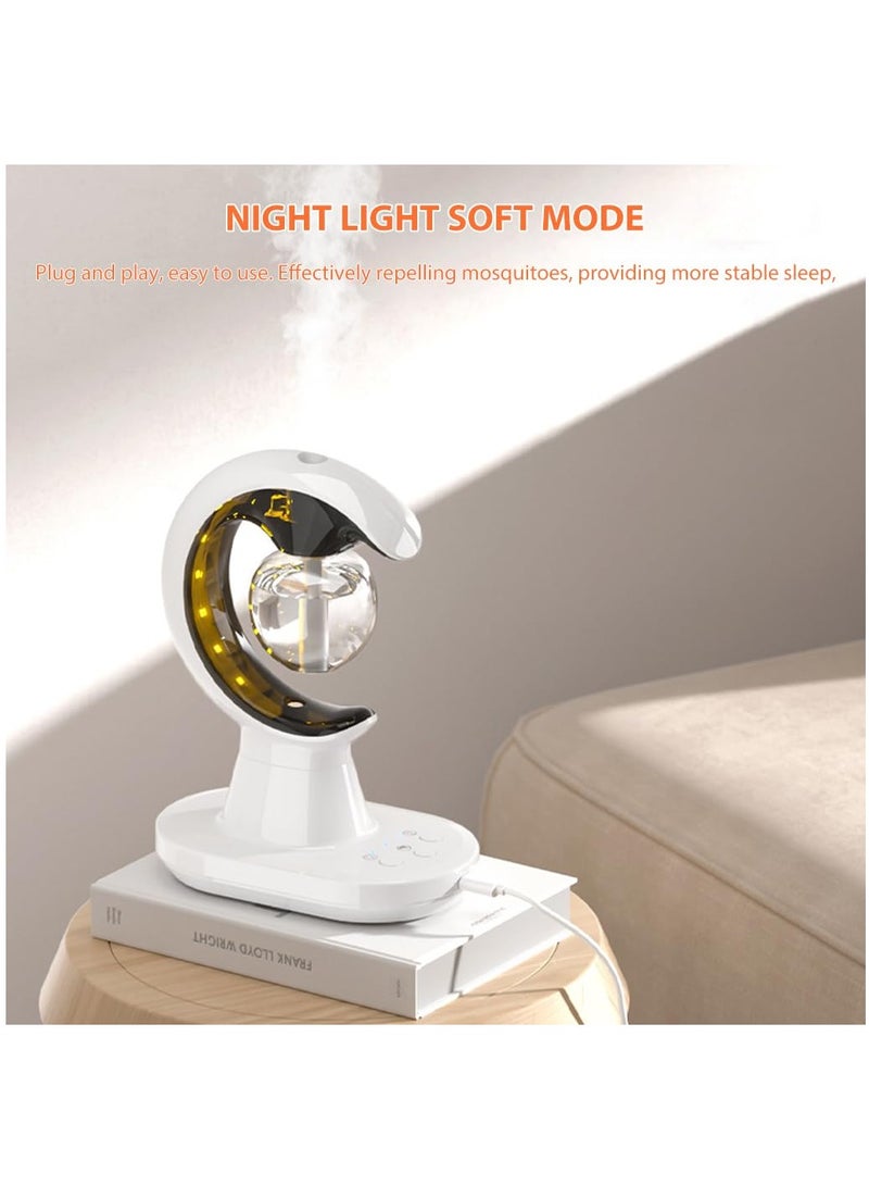 MileMelo 3 in 1 Essential Oil Diffuser, Ultrasonic Pest Repeller and Colorful Light for Bedroom, USB Rechargeable Low Noise Electric Repeller Night Lamp, Smart Quiet Diffusers for Kids Room, Office  - Image 5
