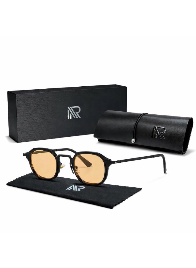 RITY Men & Women Polarized Sunglasses with UV Protection | Trendy Lightweight Fashion Eyewear for Driving, Travel, Beach & Outdoor Activities | Comfortable & Durable Design - Image 1