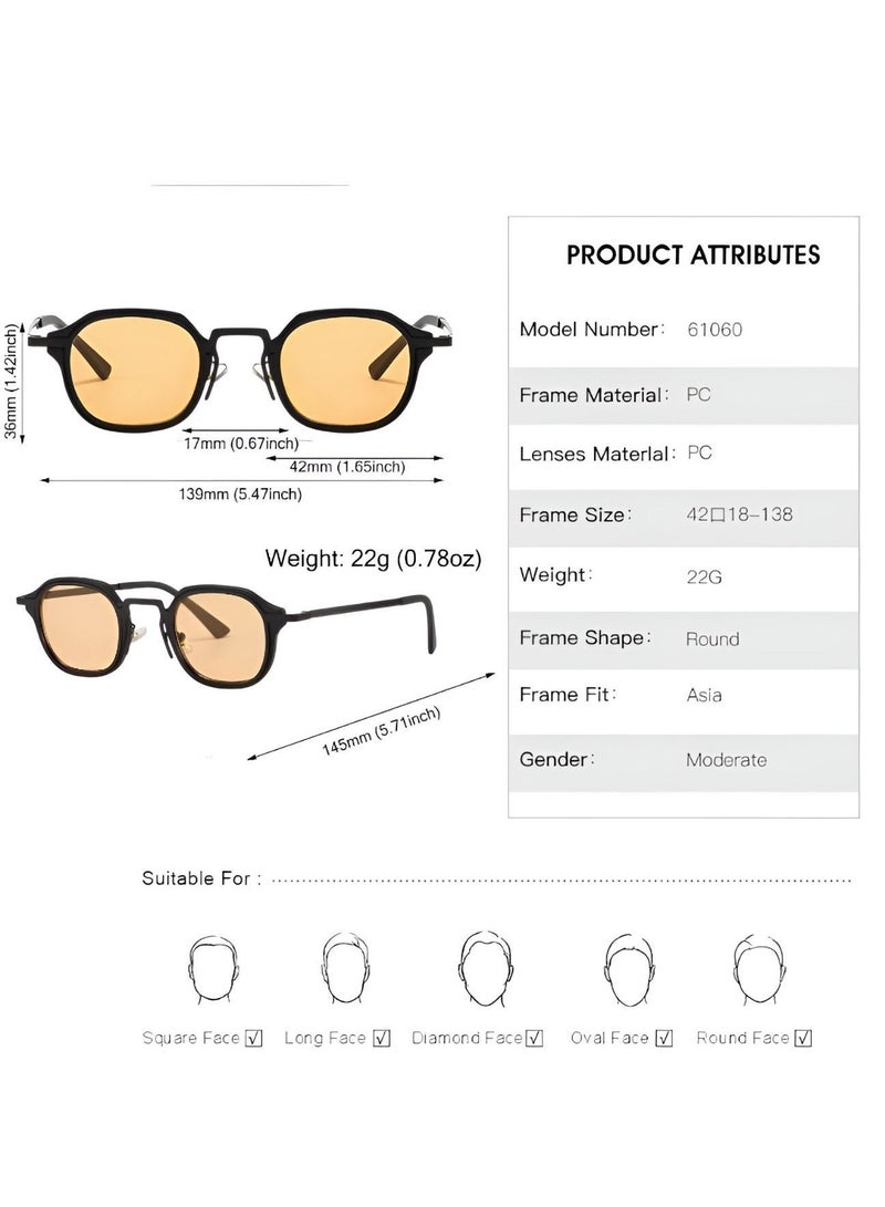 RITY Men & Women Polarized Sunglasses with UV Protection | Trendy Lightweight Fashion Eyewear for Driving, Travel, Beach & Outdoor Activities | Comfortable & Durable Design - Image 5