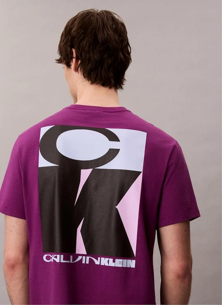 Calvin Klein Jeans Bold Logo Graphic Relaxed T-Shirt