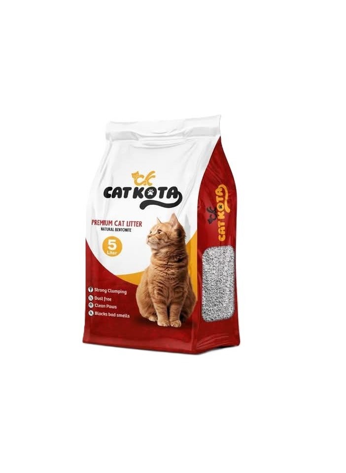 كات كوتا رمل للقطط 5 لتر - لافندر