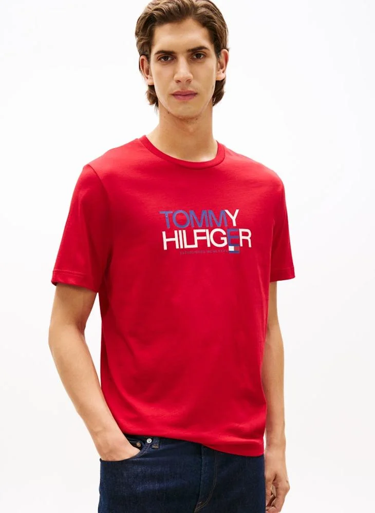 Logo Graphic Crew Neck T-Shirt