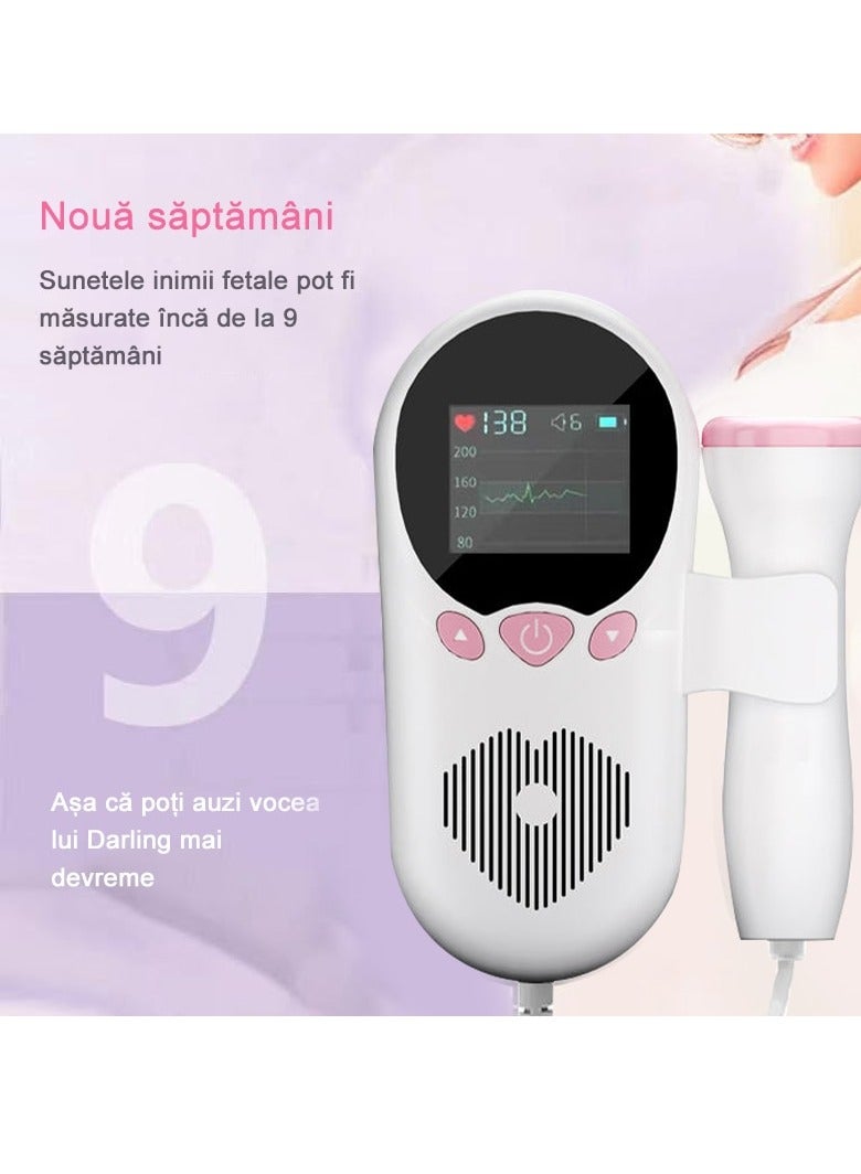 general Portable Ultrasound Doppler Fetal Heart Rate Monitor - Image 3