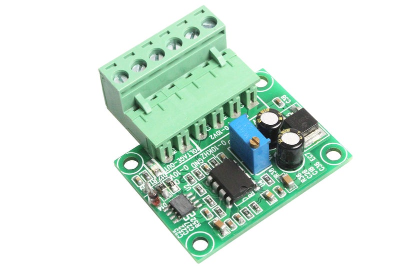 NOYITO Frequency to Voltage Converter Module 0Hz - 10Khz to 0-5V 0-10V Series Converter Module Digital to Analog Converter Module (0-5KHz to 0-10V) - Image 1