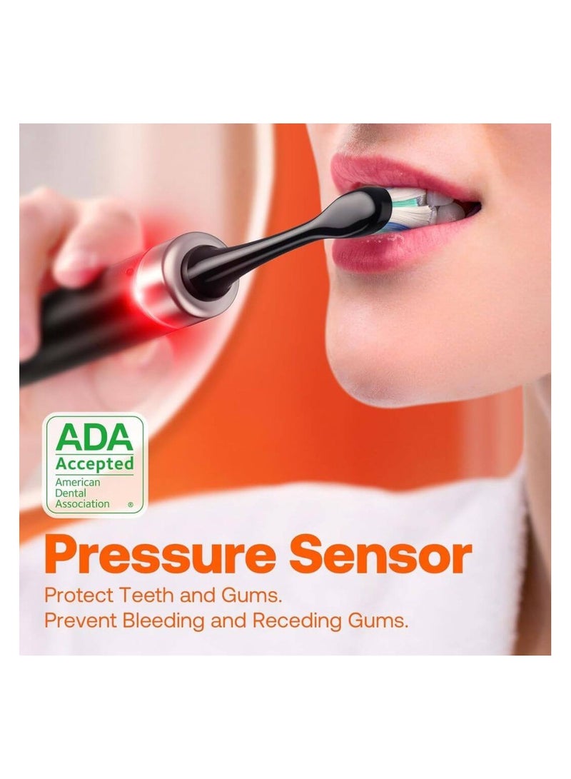 Bitvae S2 Electric Toothbrush with HD2 UV Toothbrush Holder 8 Brush Heads - Image 5