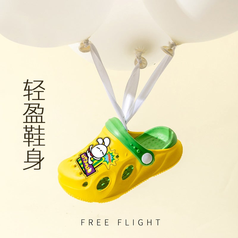 2025 Factory Breathable Children'S Hole Shoes Boys And Girls Baby Baotou Sandals Garden - Image 3
