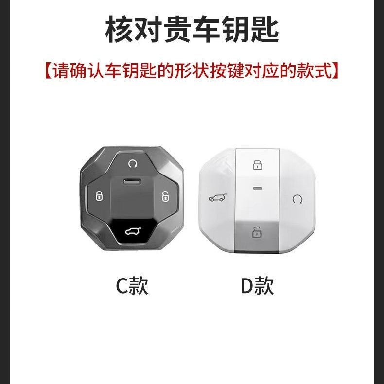 Suitable For Jietu 26/25/24 Models Key Cover Car Freedomer Shanhai T2/T1 Traveler Men'S And Women'S Shell Buckle Bag - Image 3