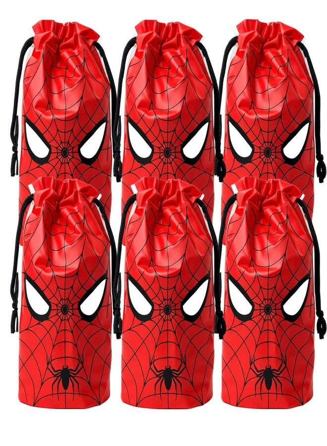 Eylola Spider Themed Gift Bags, PE, 6.3 x 9 Inch, Pack of 48, for Birthday Party Supplies - Image 1