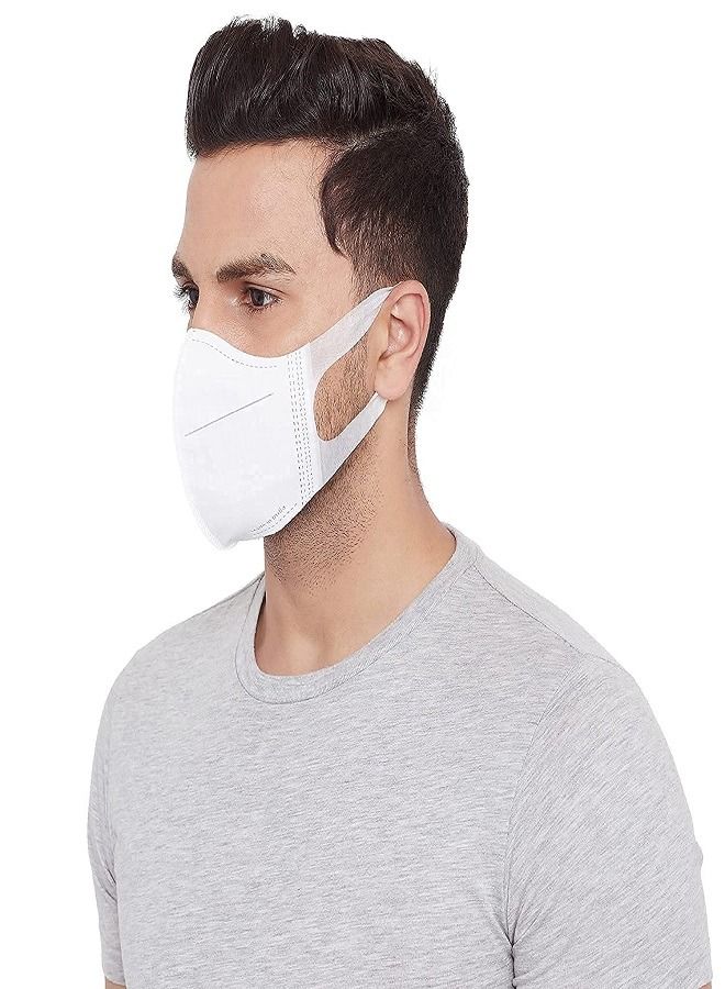 50-Piece N95 Disposable Particulate Respiratory Face Mask - Image 1