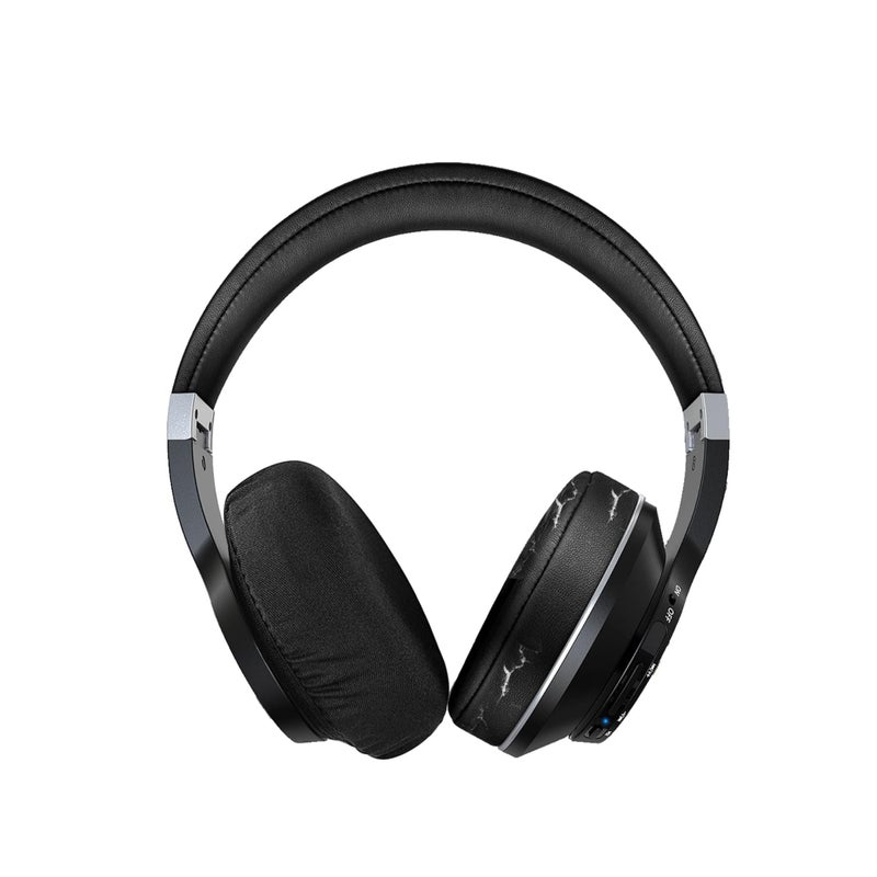 Barakah 4Pcs Headphone Ear Pads Covers, Washable Sanitary Ear Pad, Stretchable Fabric Headphone Covers for Gym, Training, Aviation, Racing, Gaming Over The Ear Headphones, Fit 3.5" - 4.3" Ear Pads - Image 4